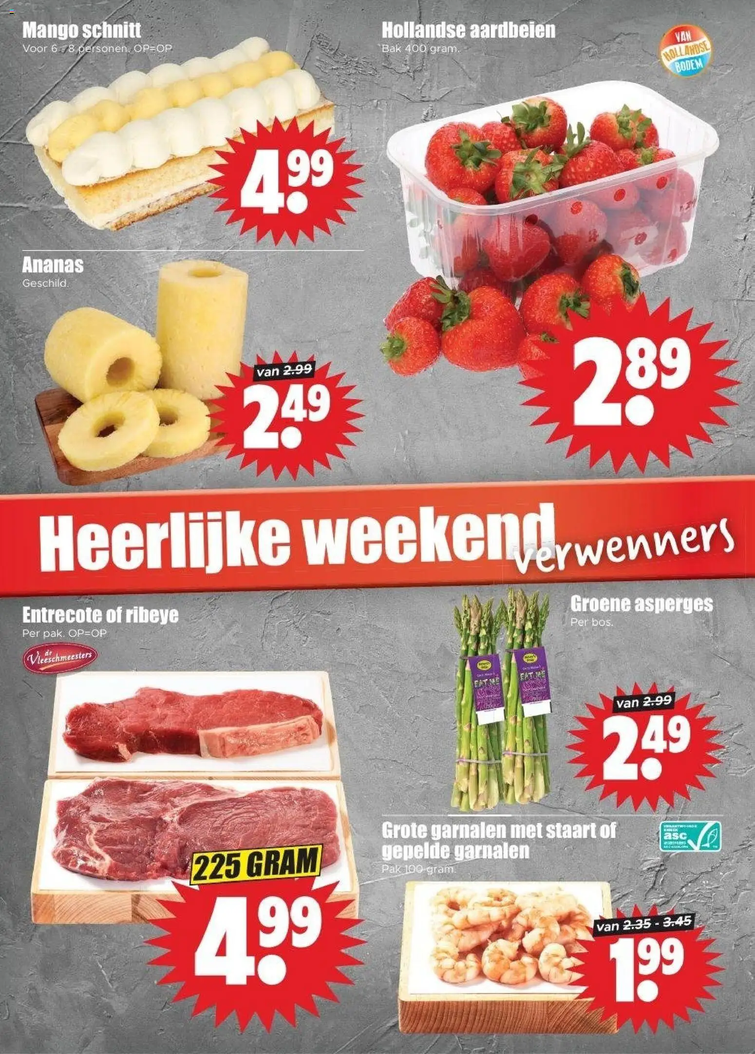 {H1} | Pagina: 29 | Producten: Asperges, Ananas, Aardbeien, Mango