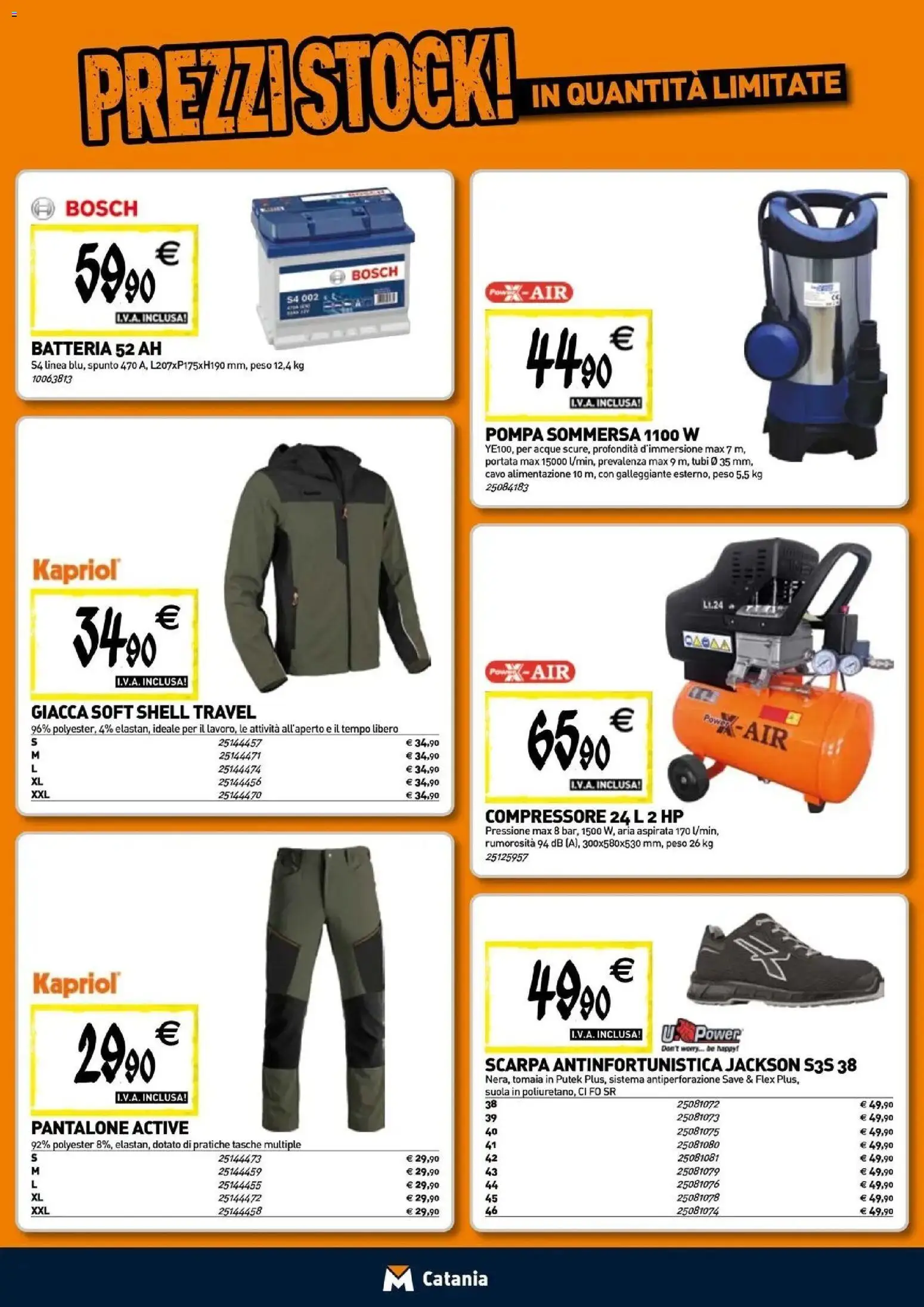 Nuovo TECNOMAT - Straordinari prezzi stock! dal 24/09/2026 > offerte anteprima 🛍️ | Pagina: 22 | Prodotti: Compressore, Cavo, Tubi, Tasche