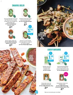 AH Terra Groenteburger broccoli, 160 g, Deze groenteburger bevat meer dan 70% broccoli en is lekker smeuïg door de toevoeging van plantaardige kaas. - Voorbeeld van een folder van Albert Heijn, geldig van 08.04.2026 | Pagina: 63 | Producten: Tomaat, Broccoli, Szeletelt bacon, Broodje