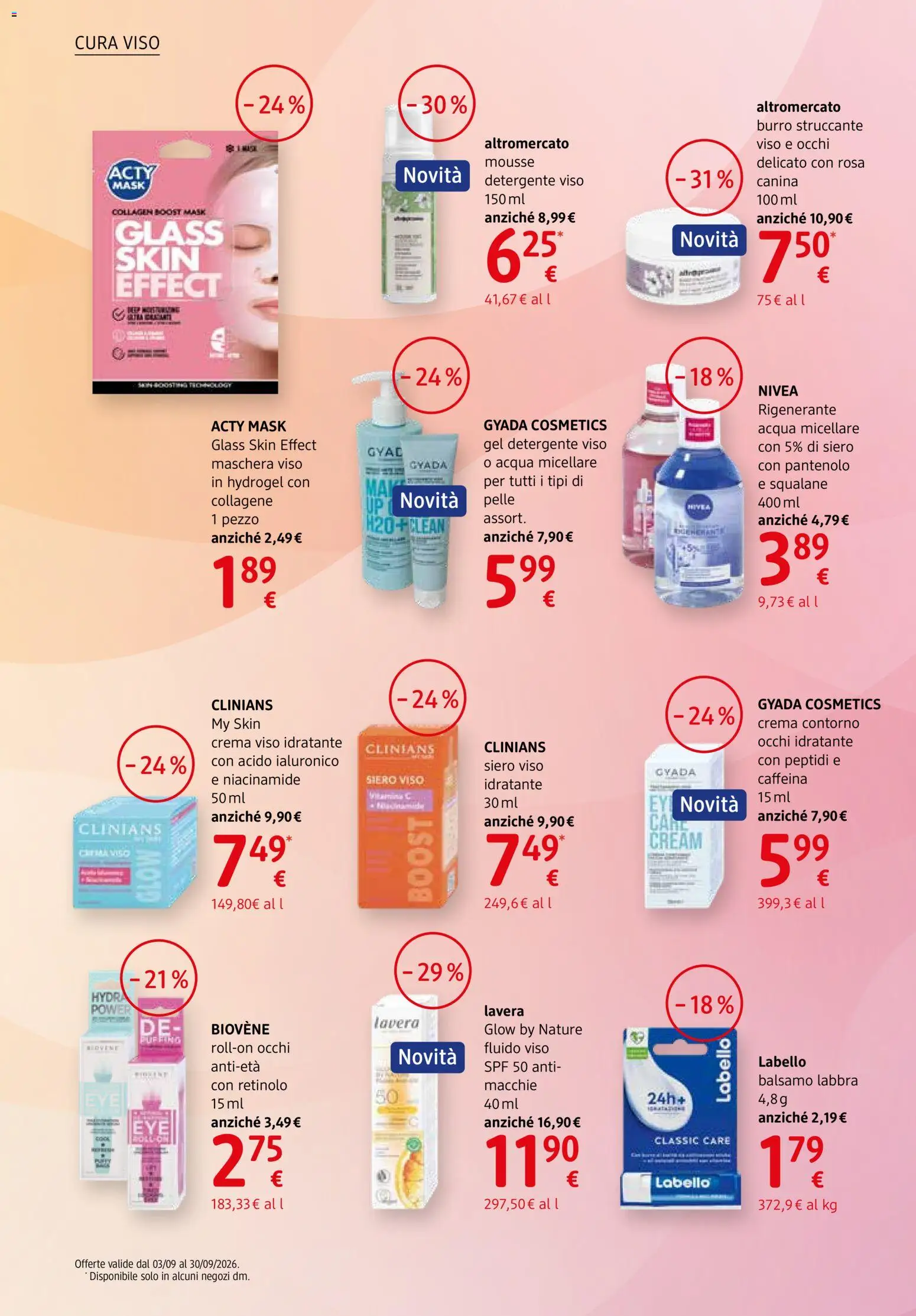 Volantino dm drogerie markt del 03/09/2026 | Pagina: 8 | Prodotti: Balsamo, Maschera, Struccante, Gel detergente