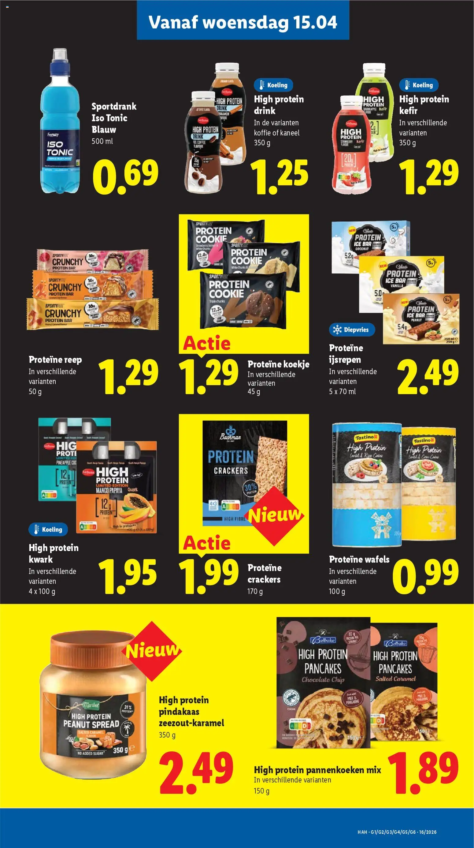 {H1} | Pagina: 31 | Producten: Kwark, Excentercsiszoló, Wafels, Kaneel