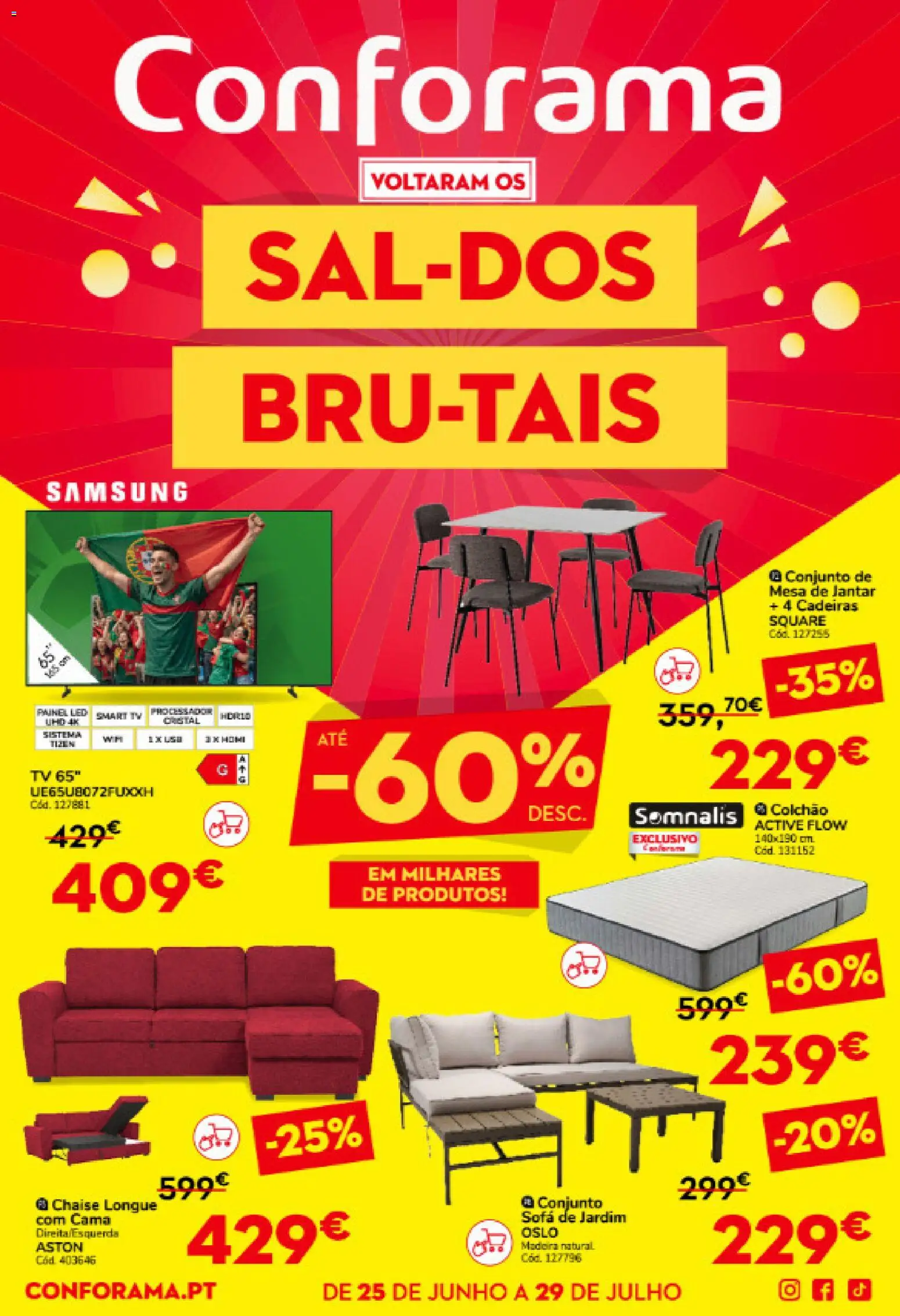 Conforama folheto │ válido de 25/06/2026 | Página: 1
