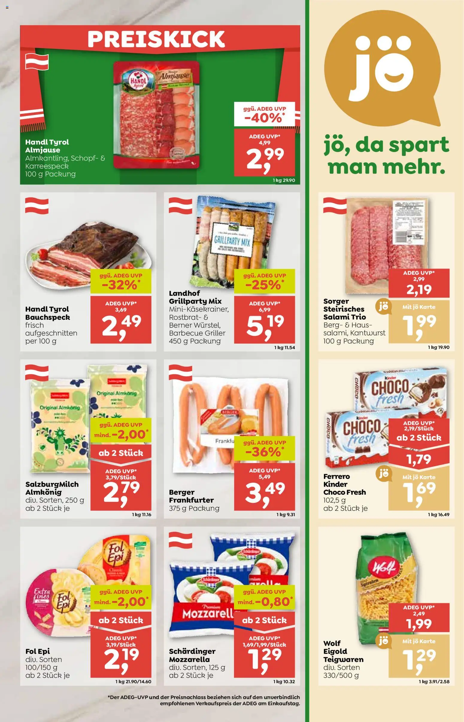 ADEG Flugblatt gültig ab 11.06.2026 | Seite: 5 | Produkte: Salami