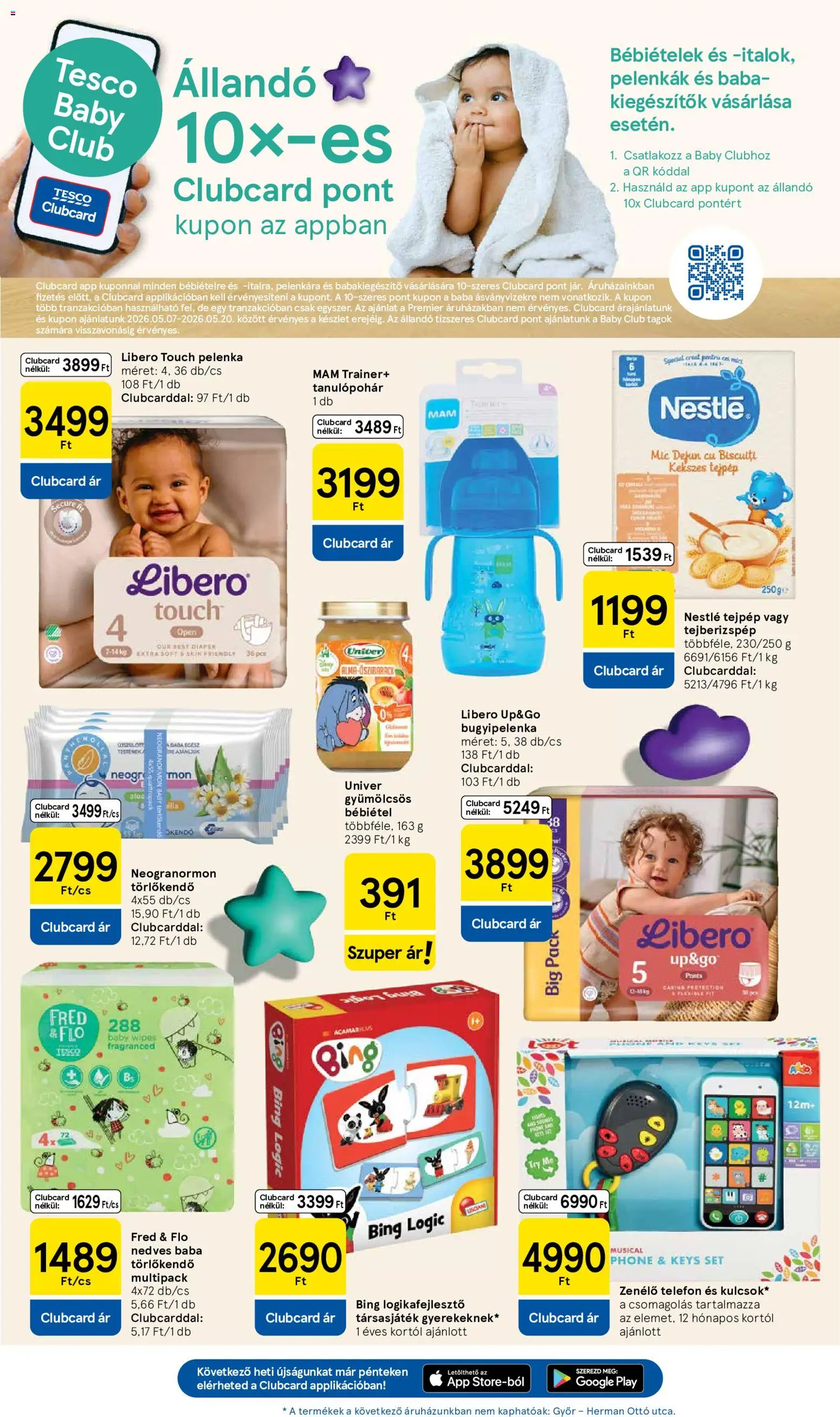 Tesco akciós ujság - amely érvényes a következő dátumtól: 14.05.2026 | Oldal: 7