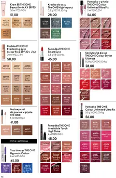 Pogląd oferty "Oriflame Katalog 8 2026" - ważna od 27.05.2026 | Strona: 78 | Produkty: Magnetic, krem BB, Kredka do oczu, Krem