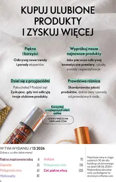 Pogląd oferty "Oriflame Katalog 13 2026" - ważna od 09.09.2026 | Strona: 2