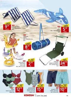 Konzum HR akciós újság - amely érvényes a következő dátumtól: 10.06.2026 | Oldal: 42 | Termékek: Bikini