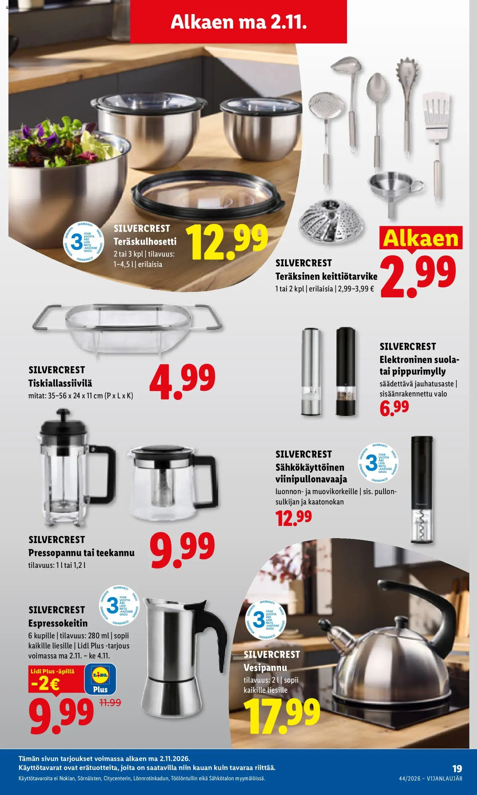 Lidl tarjoukset Helsinki – voimassa 02/11/2026 alkaen | Sivu: 18