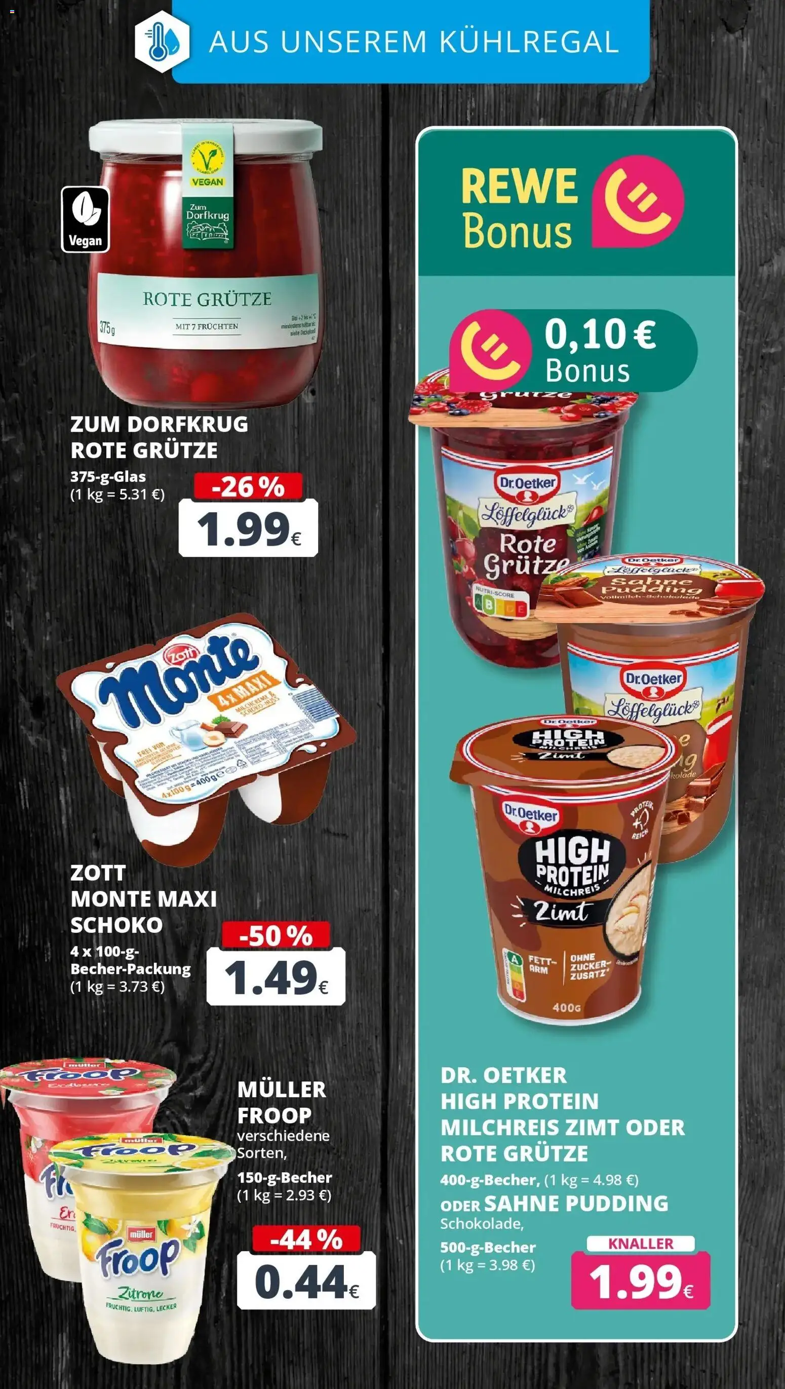 Rewe Prospekt Bergheim – gültig ab 17.05.2026 | Seite: 17 | Produkte: Froop, Zucker, Zitrone, Sahne