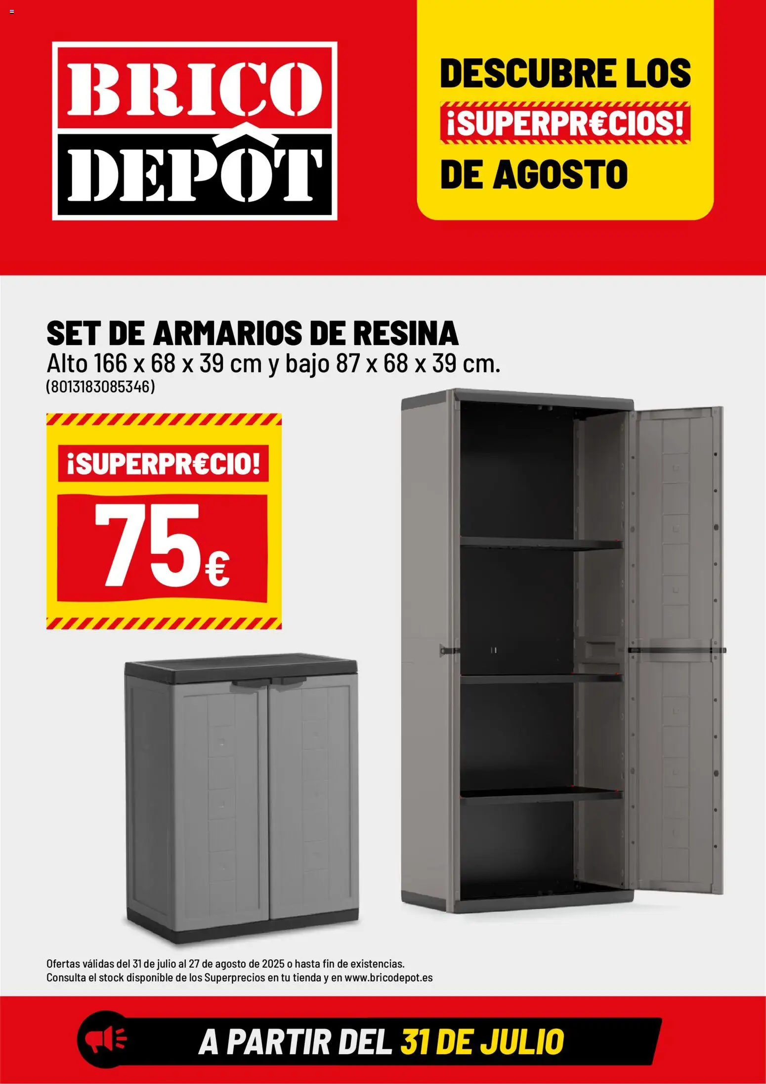 Brico Depôt folleto │ válido desde el 31/07/2026 | Página: 1