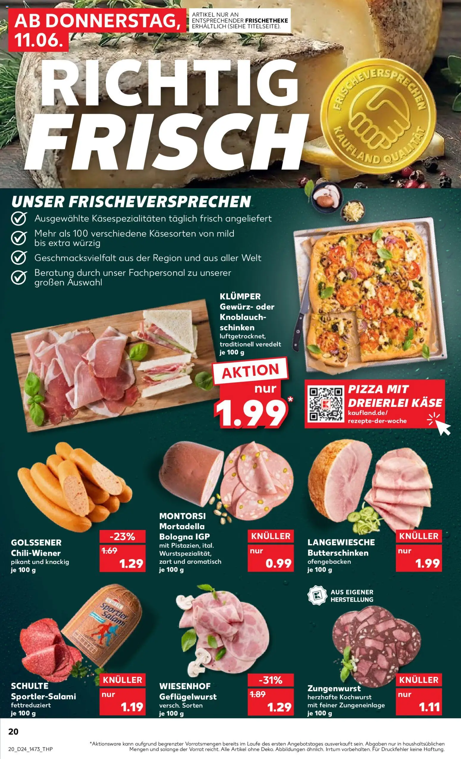 Kaufland Prospekt | 11.06.2026 | Wie erhält man einen begrenzten Rabatt? | Deutschland