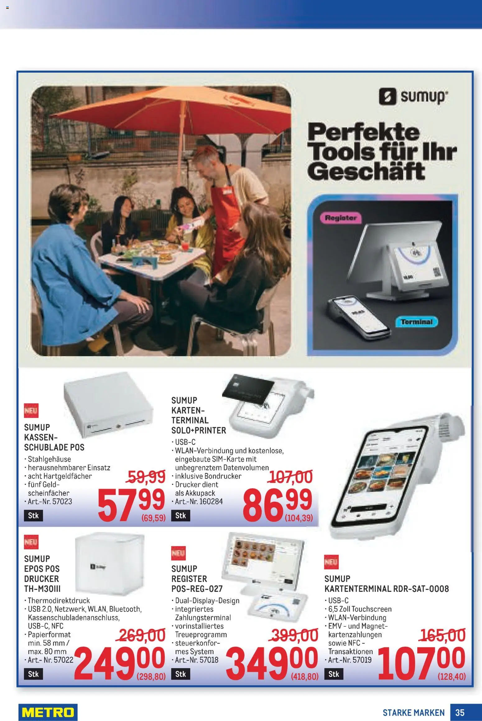 Metro angebote Starke Marken gültig ab 17.09.2026 | Seite: 35 | Produkte: Drucker, USB