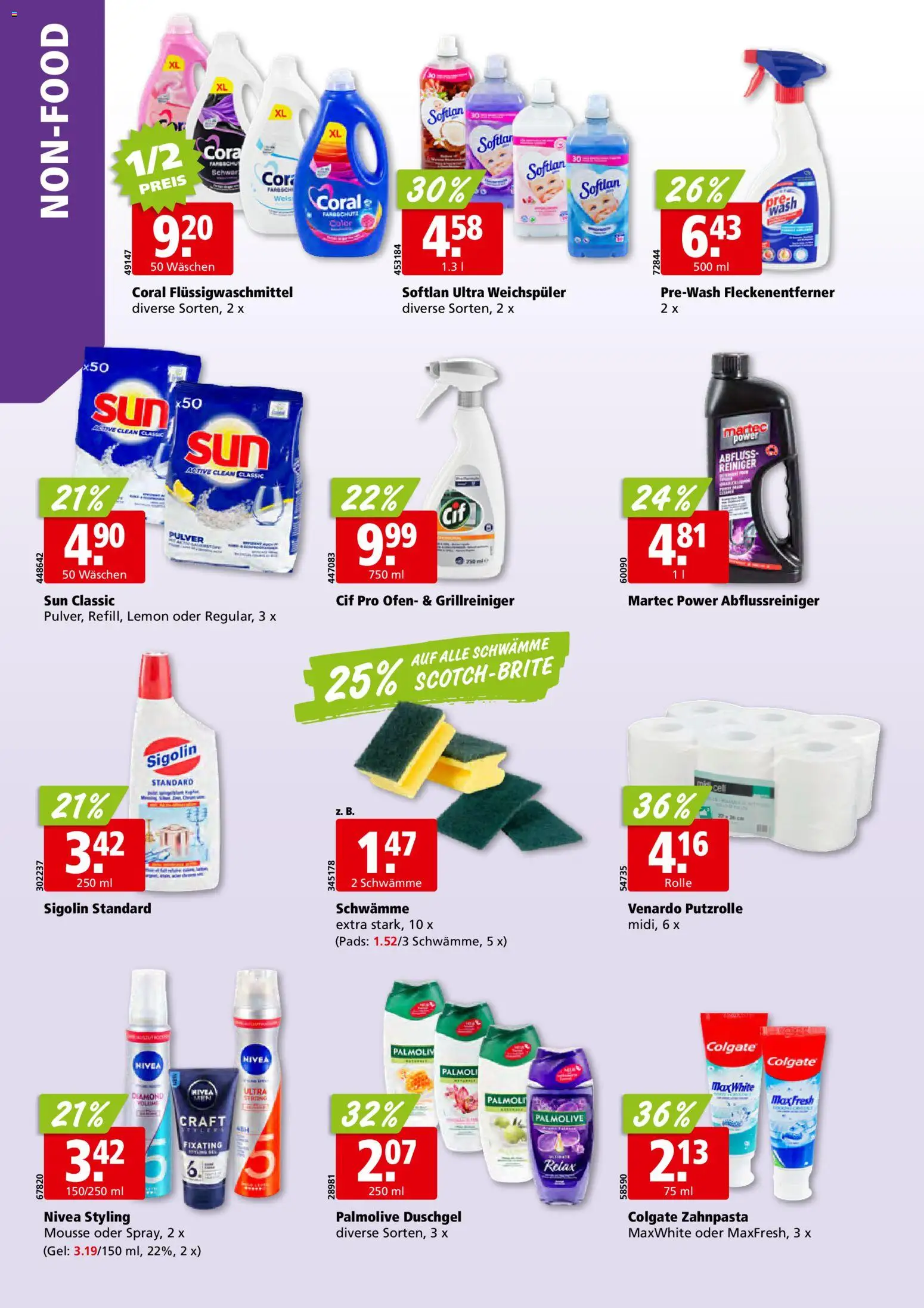 Aligro aktionen – gültig ab 10.08.2026 | Seite: 30 | Produkte: Duschgel, Zahnpasta, Weichspüler, Ofen