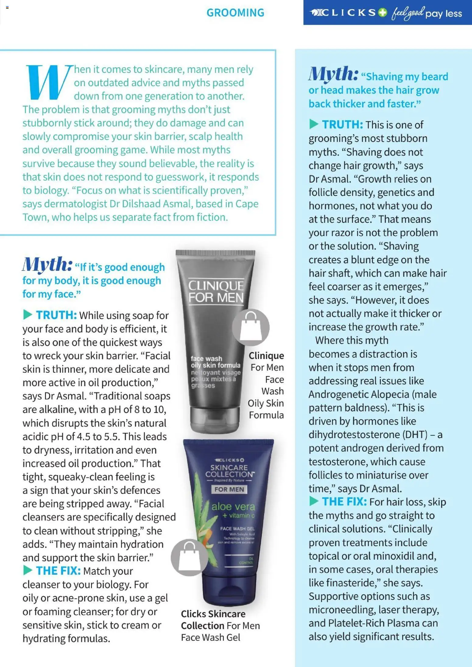 New Clicks catalogue – valid from 01/08/2026 | Page: 48 | Products: Oil, Cream, Soap