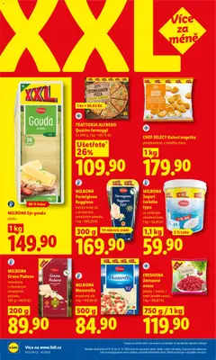 Náhled letáku MILBONA Sýr gouda plátky, MILBONA Gouda in slices, mild, 48 % tuku od 19.10.2026 | Strana: 19