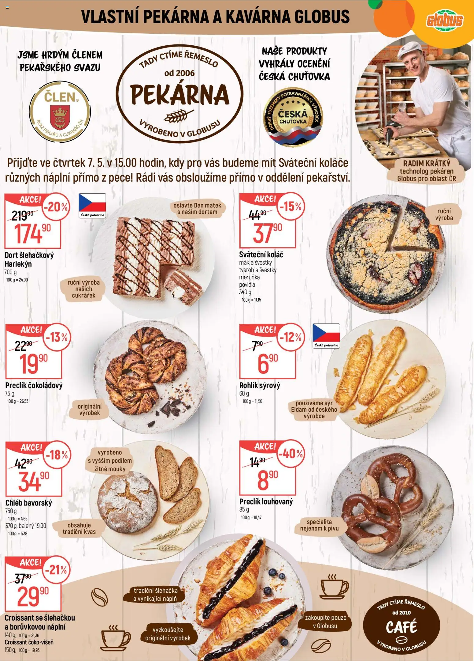 Globus leták - Pardubice od 06.05.2026 | Strana: 6 | Produkty: Globus, Švestky, Tvaroh, Eidam