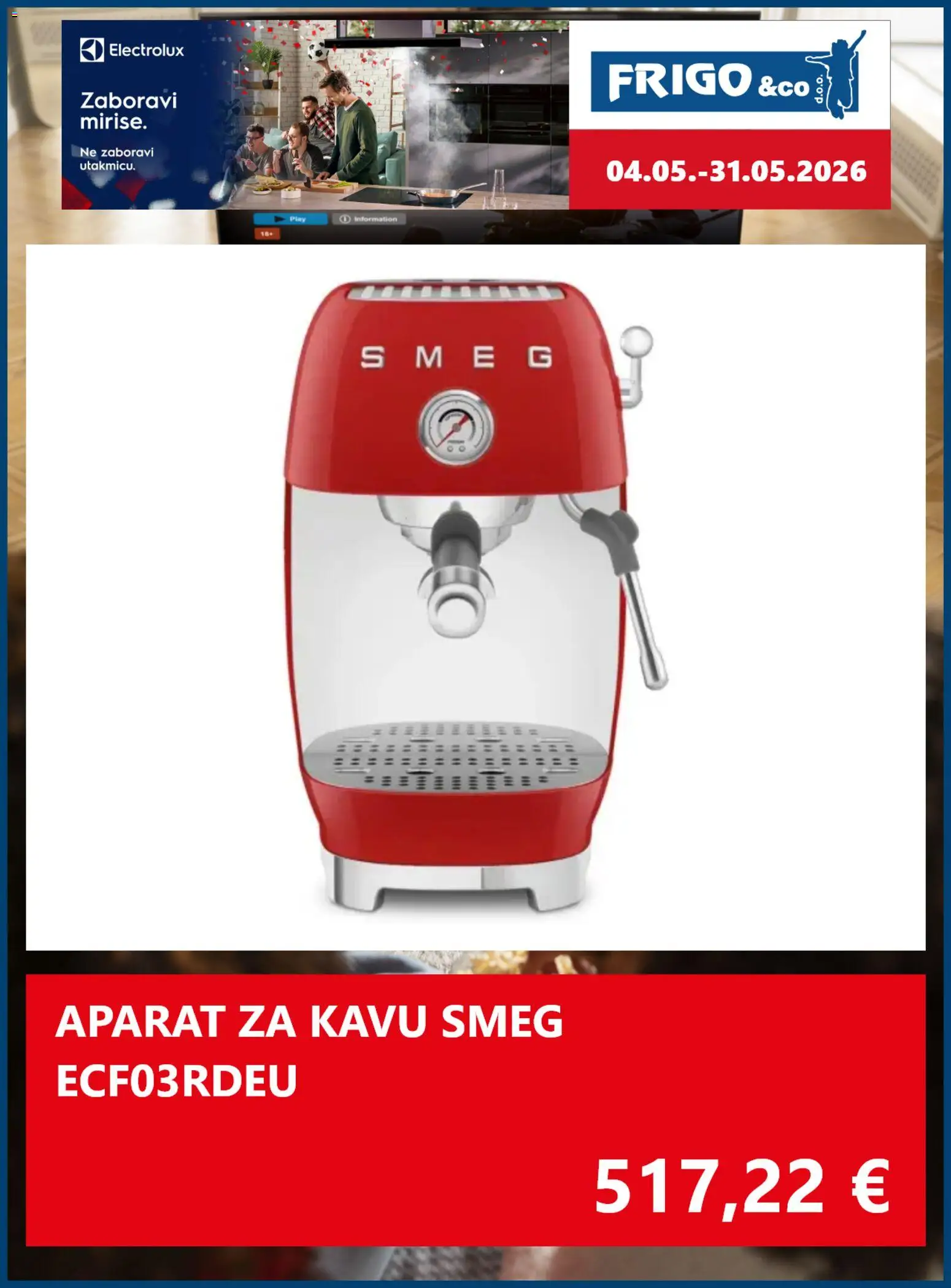 FRIGO & Co. katalog | vrijedi od 04.05.2026 | Stranica: 5 | Proizvodi: Aparat za kavu