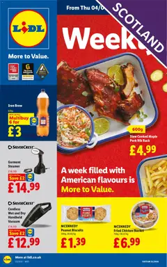 Preview of Weekly offers Lidl valid from 04.06.2026
