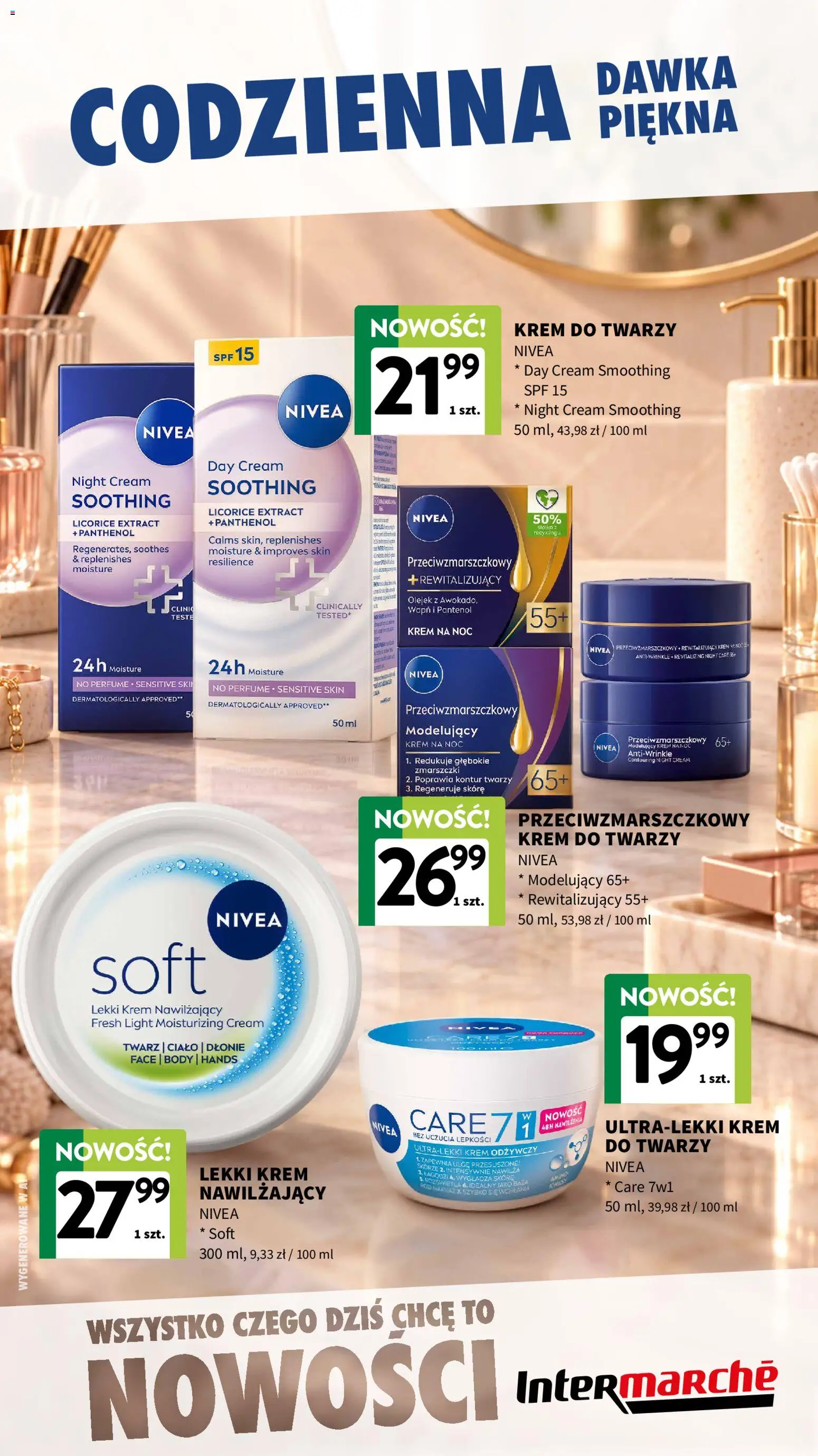 Intermarche gazetka - Nowości od 14.10.2026 | Strona: 13 | Produkty: Body, Krem, Krem do twarzy