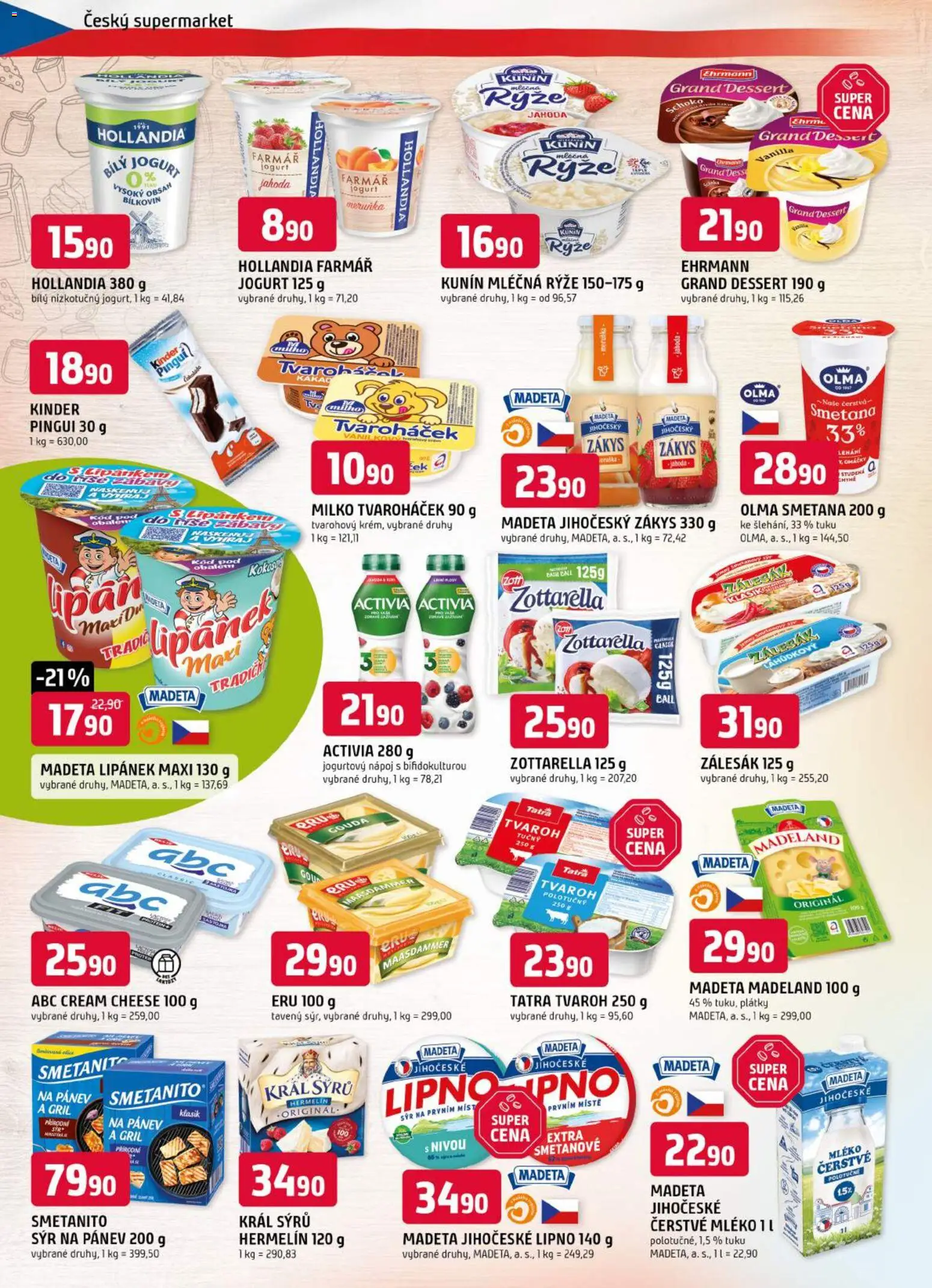 Trefa leták od 08.07.2026 | Strana: 4 | Produkty: Gouda, Jogurt, Gril, Hollandia