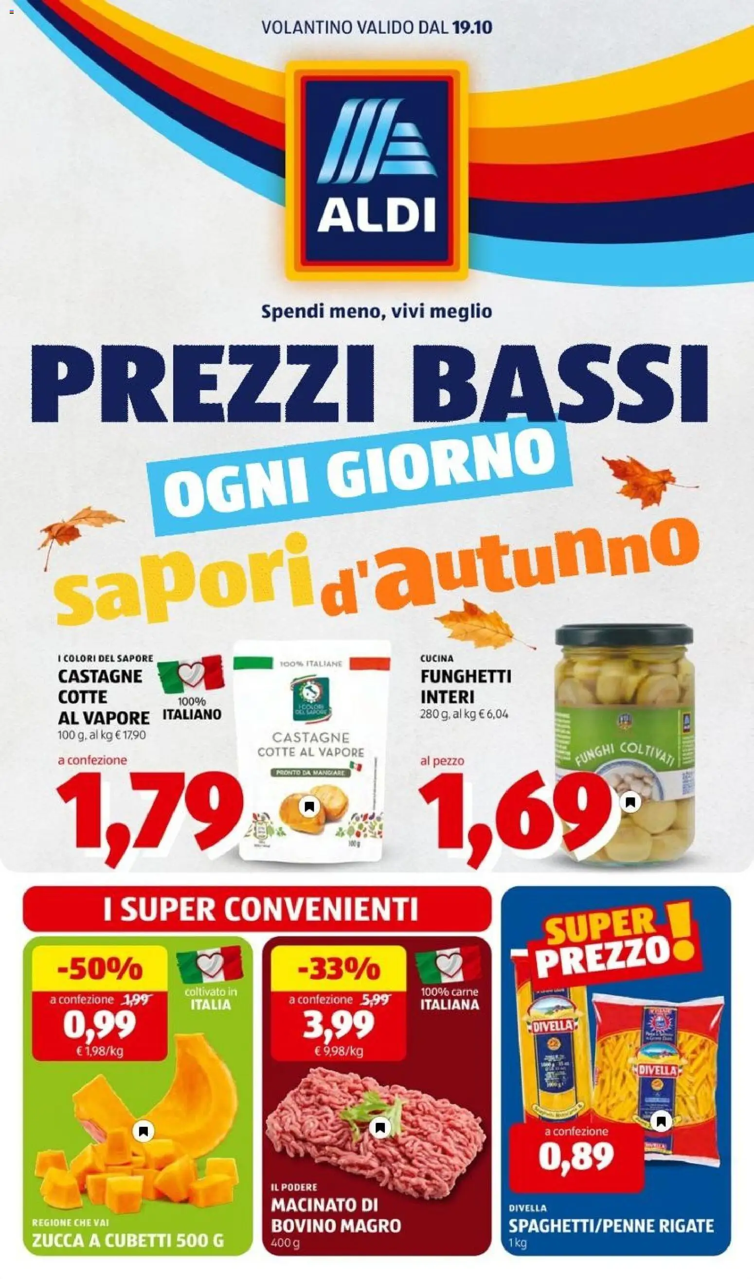 Volantino Aldi del 19/10/2026 | Pagina: 1
