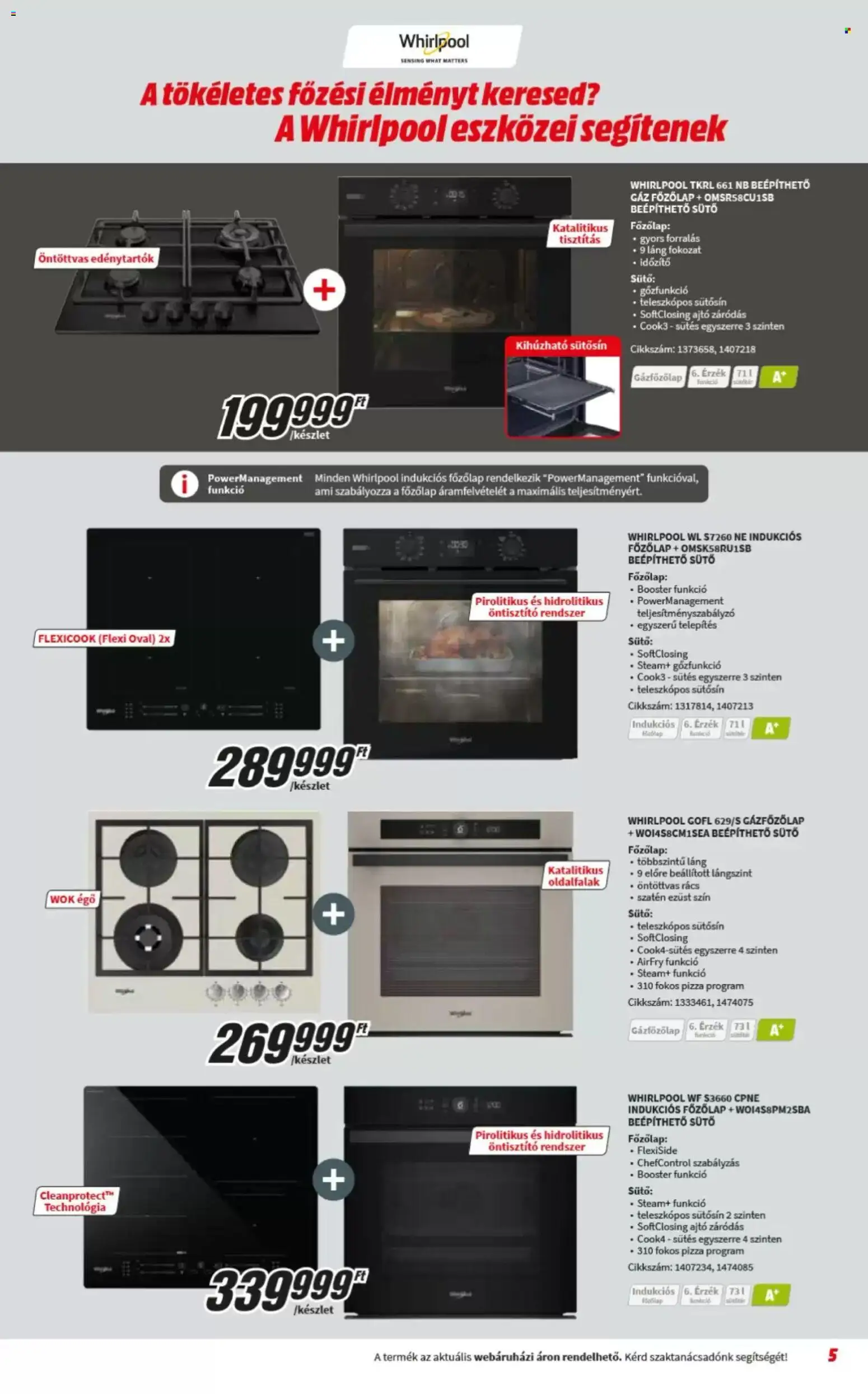 Media Markt akciós ujság - amely érvényes a következő dátumtól: 2026.08.05. | Oldal: 5
