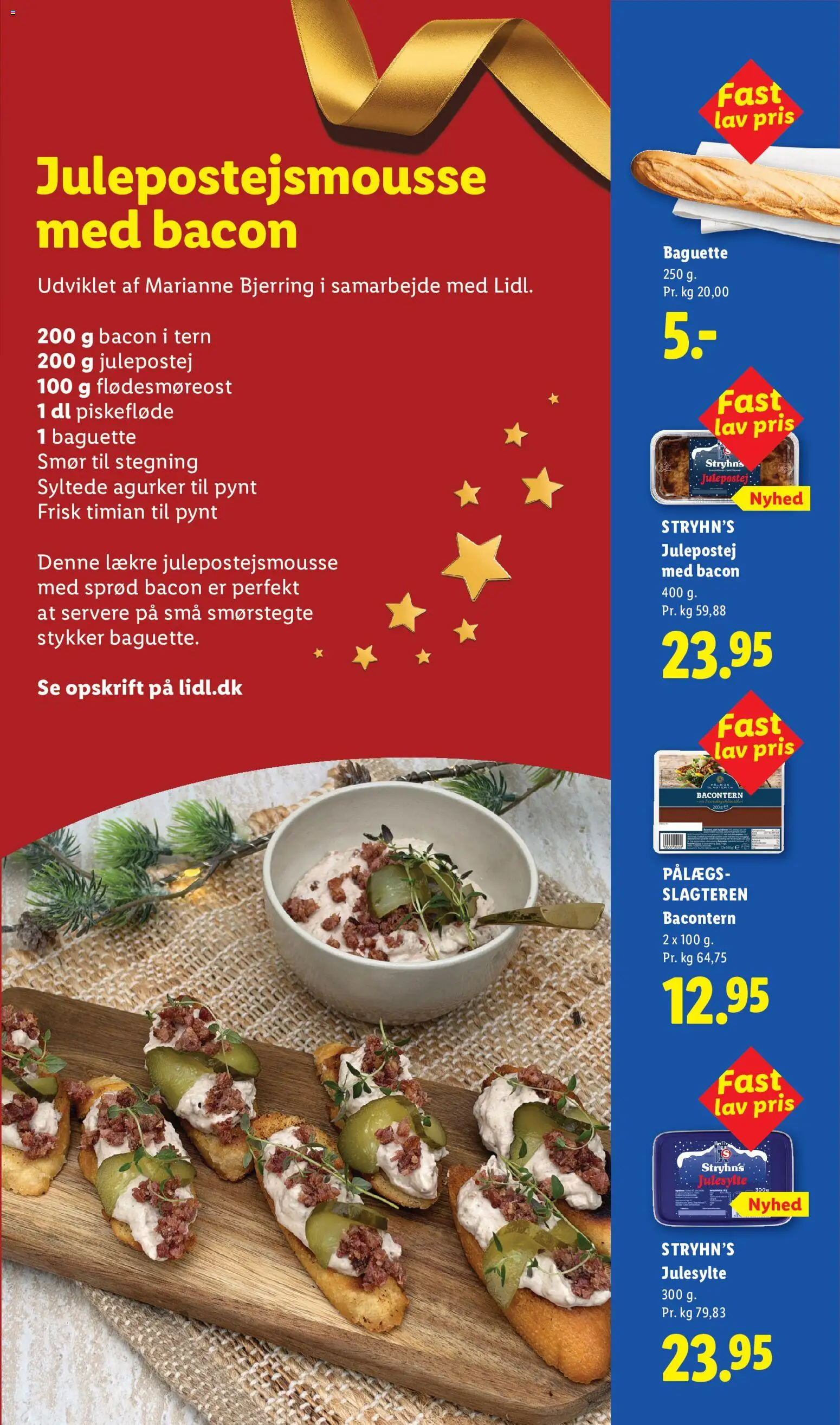 Lidl tilbudsavis – gyldig fra 25/10/2026 | Side: 9 | Produkter: Paté, Smør, Syltede agurker, Timian