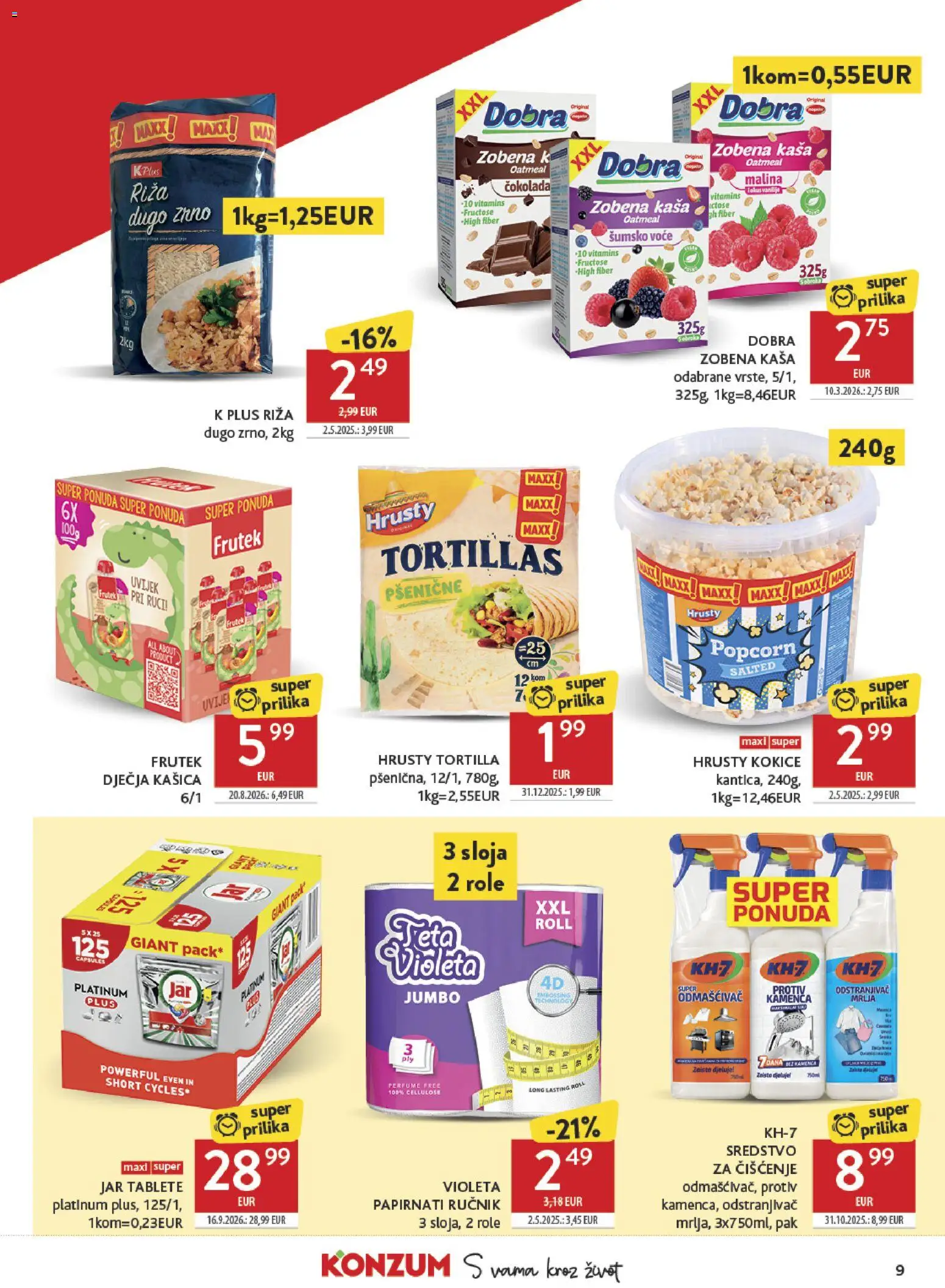 Konzum katalog | vrijedi od 30.09.2026 | Stranica: 9