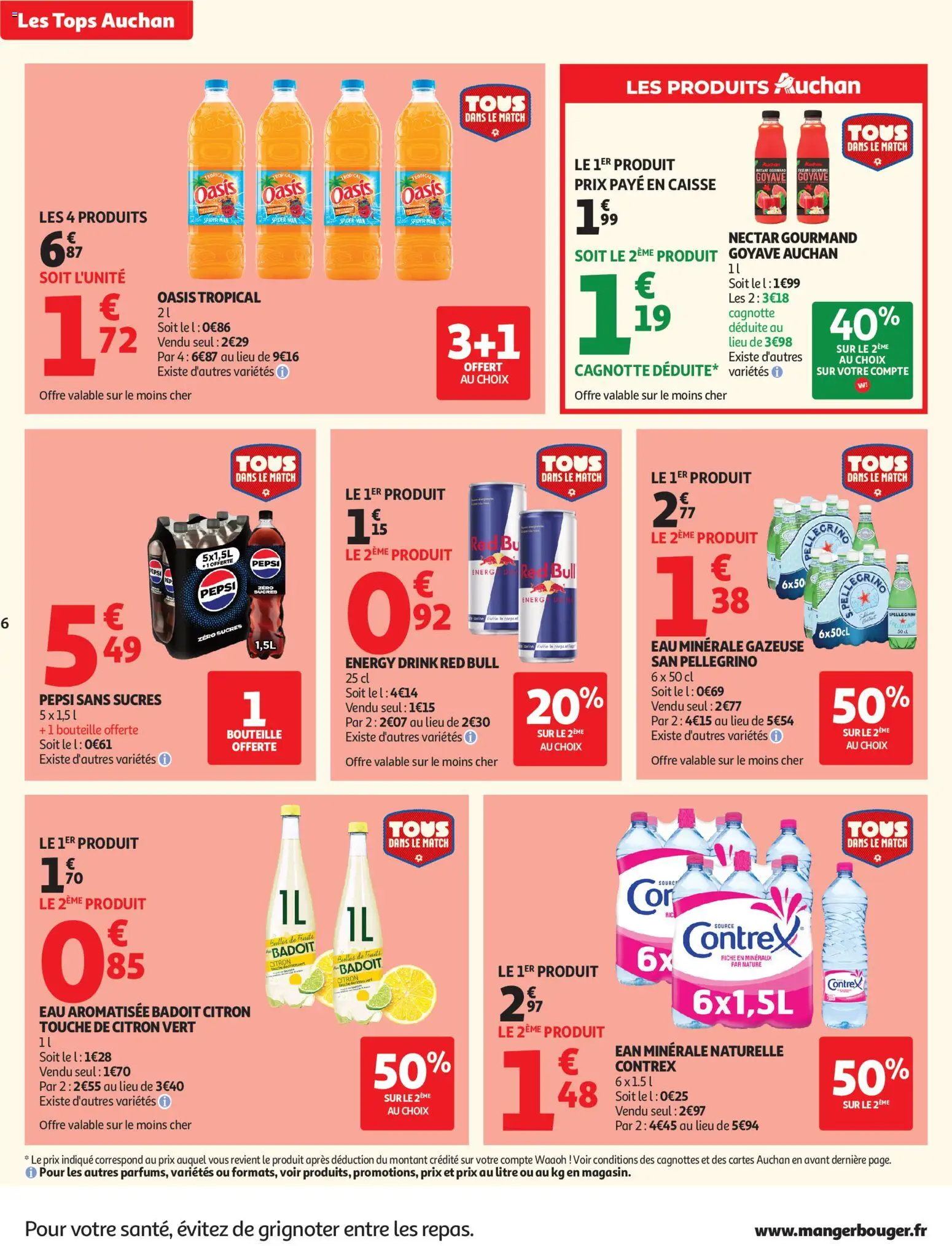 {H1} | Pagina: 6 | Producten: Pepsi, Red Bull, La, Saláta mix