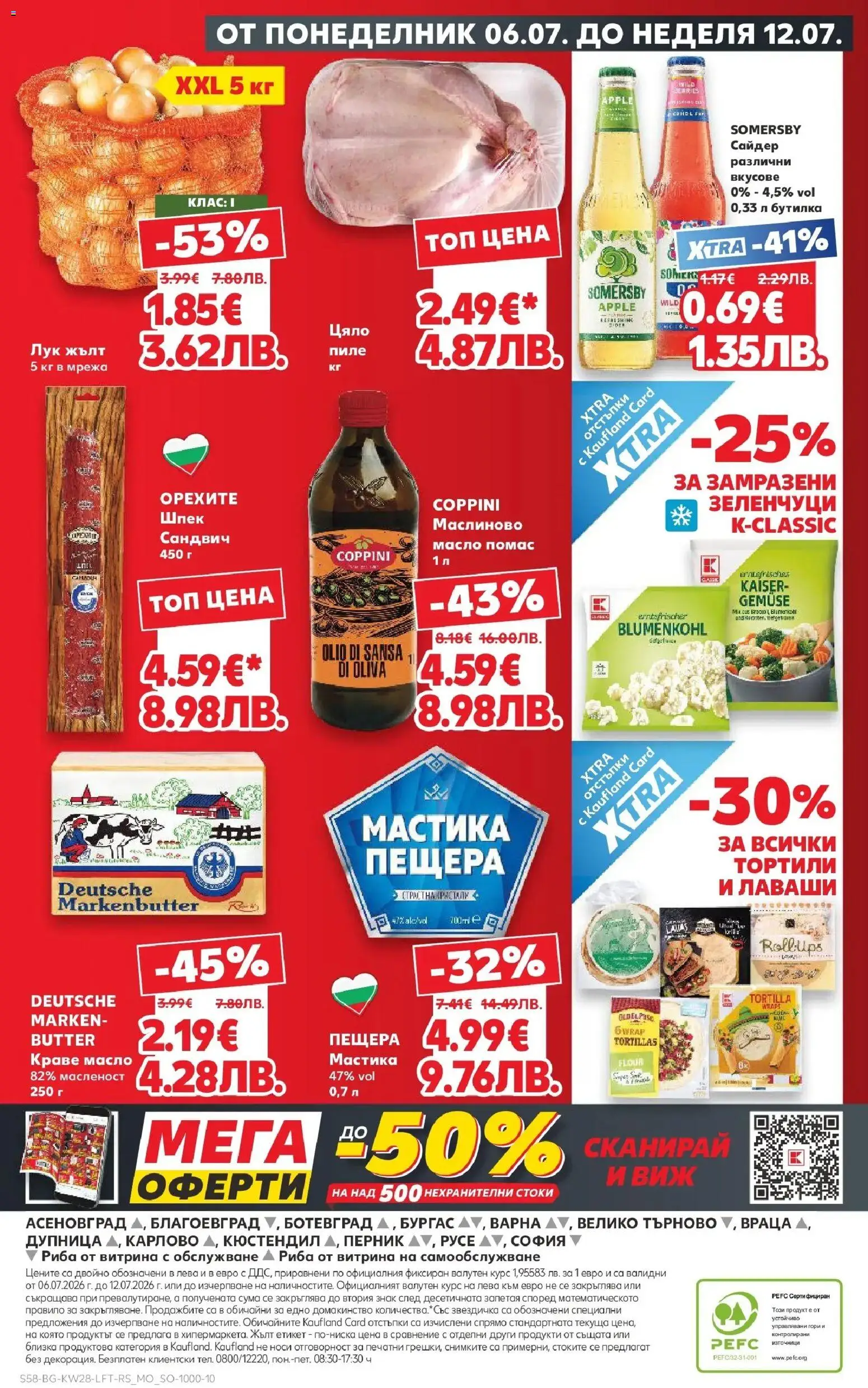 {H1} | Страница: 58 | Продукти: Мрежа, Зеленчуци, Мастика, Сайдер