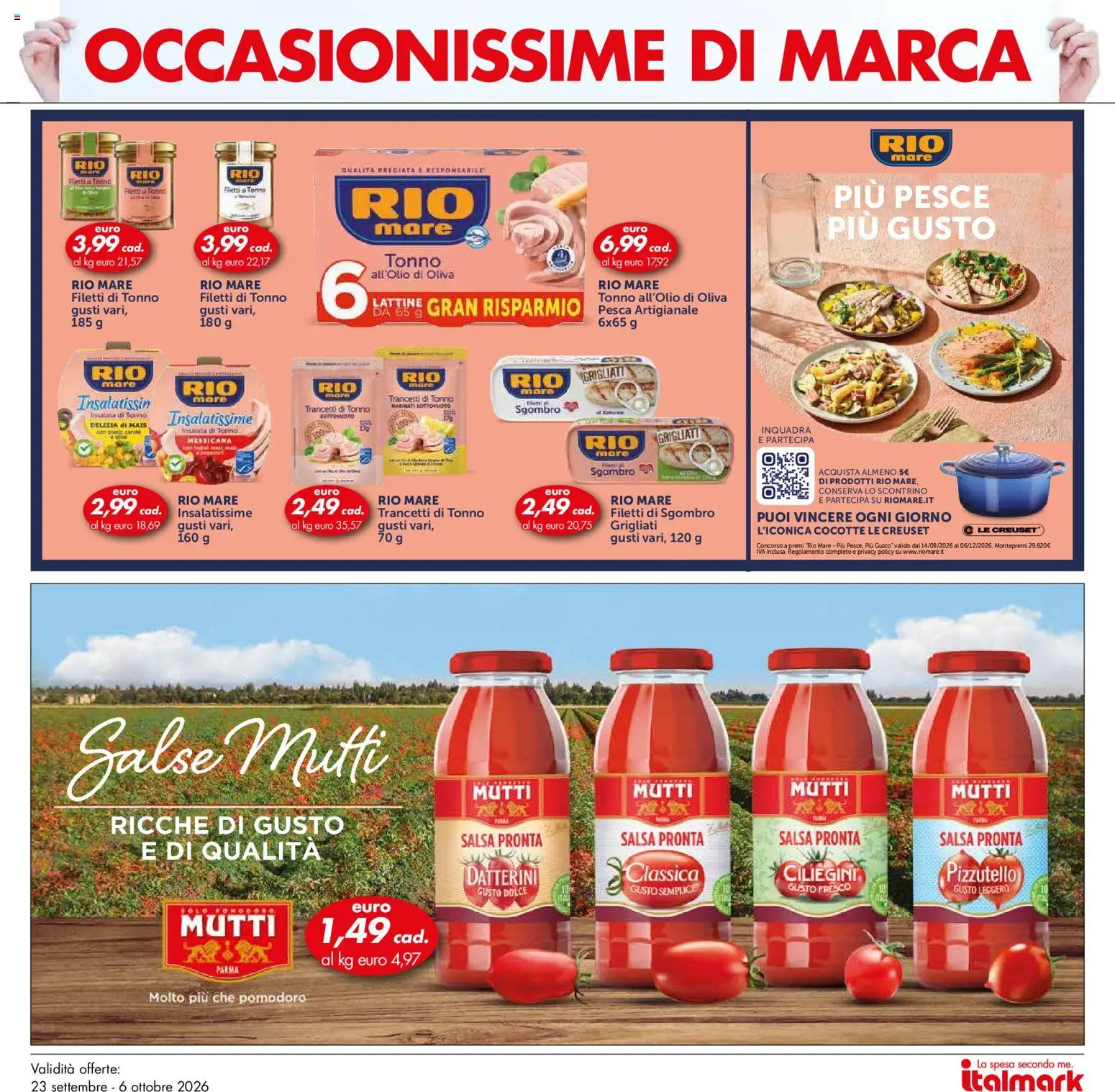 Volantino Italmark del 23/09/2026 | Pagina: 3