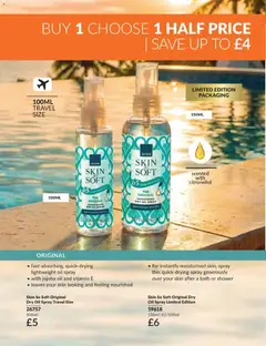 Preview of Avon - Offers valid from 01/07/2026 | Page: 195 | Products: Bath, Shower, Oil