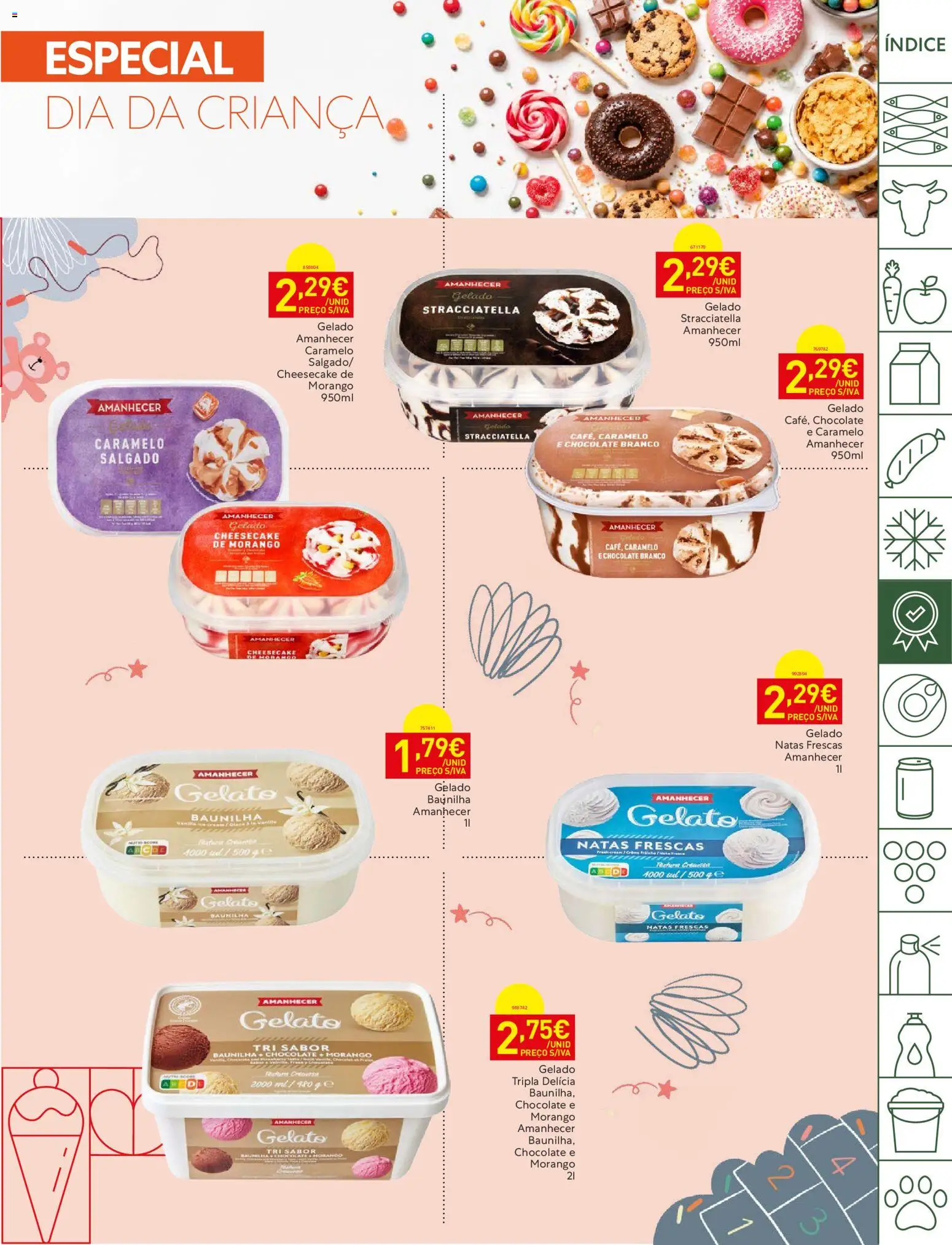 Recheio Folheto Madeira │ válido de 26.05.2026 | Página: 13 | Produtos: Gelado, Chocolate, Natas