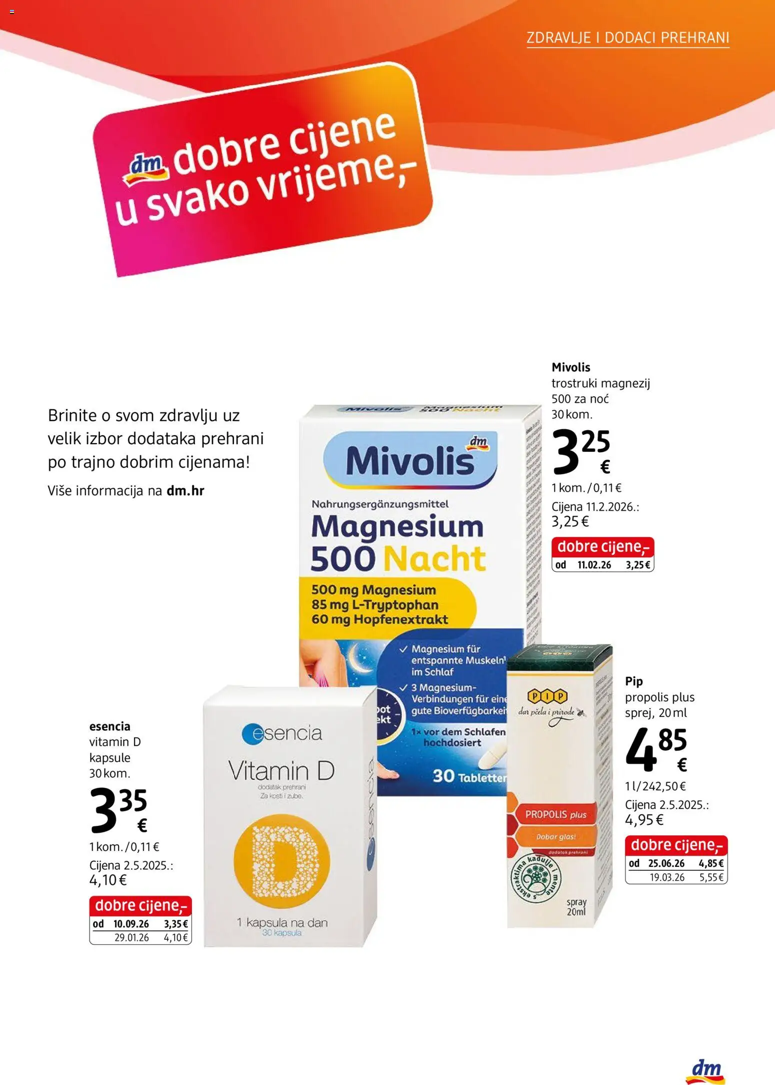 DM katalog | vrijedi od 01.10.2026 | Stranica: 9 | Proizvodi: Kapsula, Kapsule