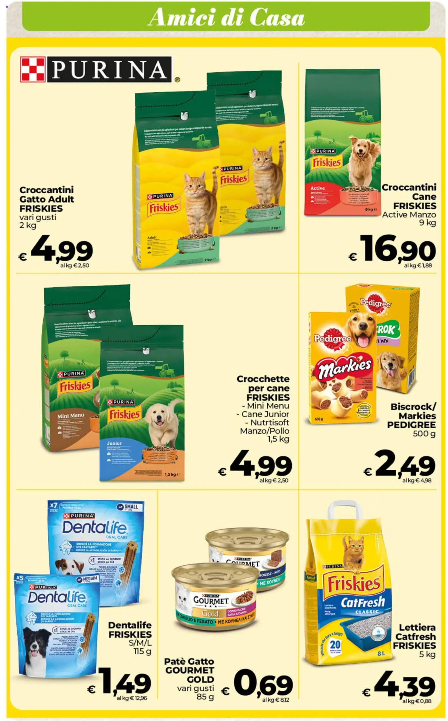 Volantino Ipercoop del 22/09/2026 | Pagina: 50 | Prodotti: Manzo, Crocchette, Coniglio, Fegato