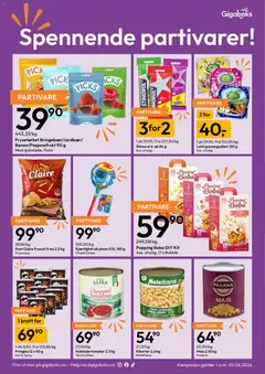 Forhåndsvisning av Gigaboks kundeavis gyldig fra 15.06.2026 | Side: 11 | Produkter: Juice, Контейнер, Суміш дитяча, Бісквіт
