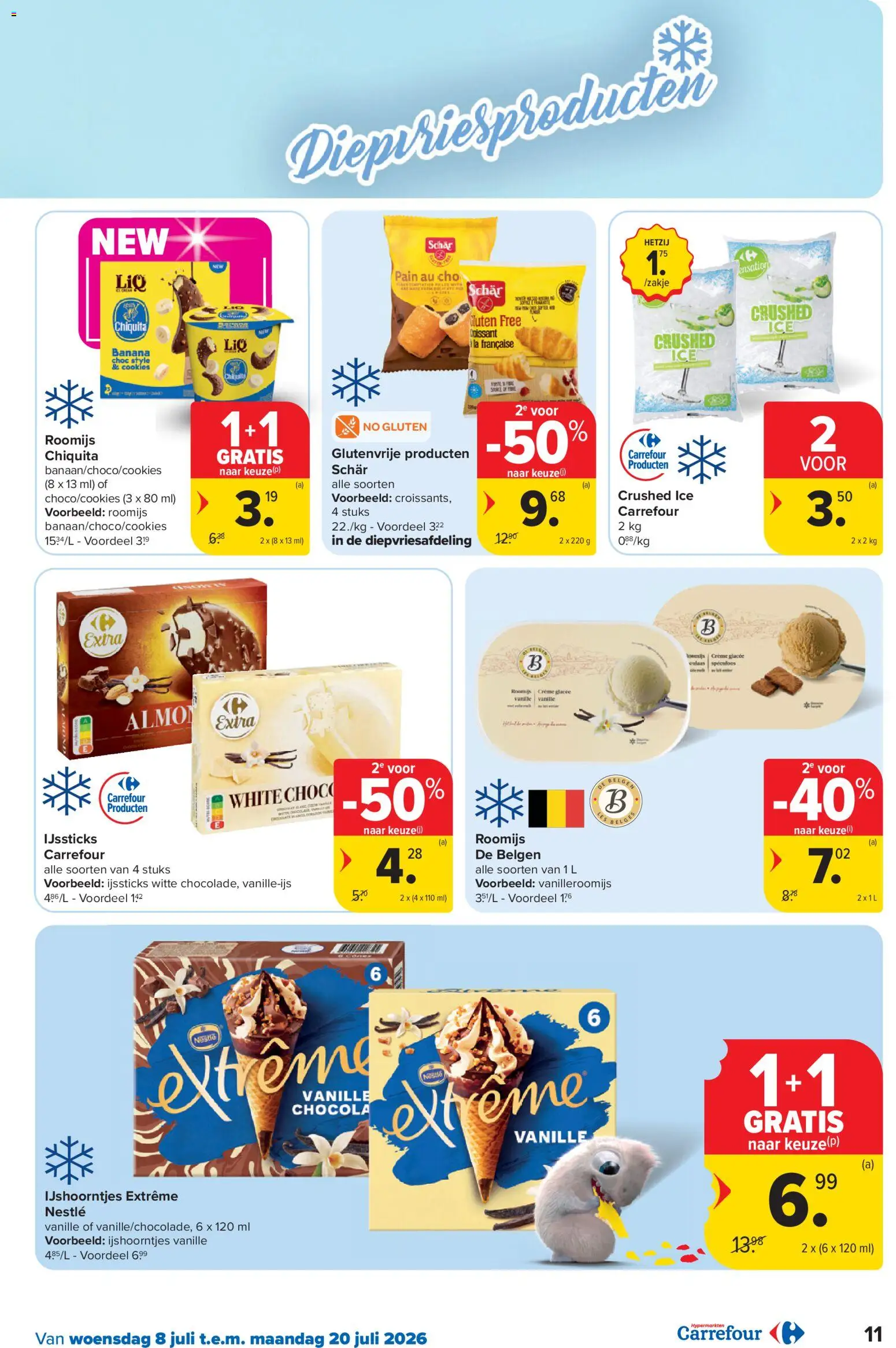 {H1} | Pagina: 11 | Producten: La, Crème