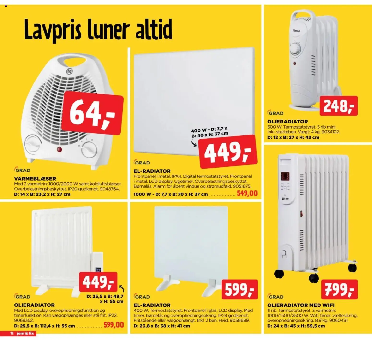 Jem & fix tilbudsavis – gyldig fra 01/11/2026 | Side: 16