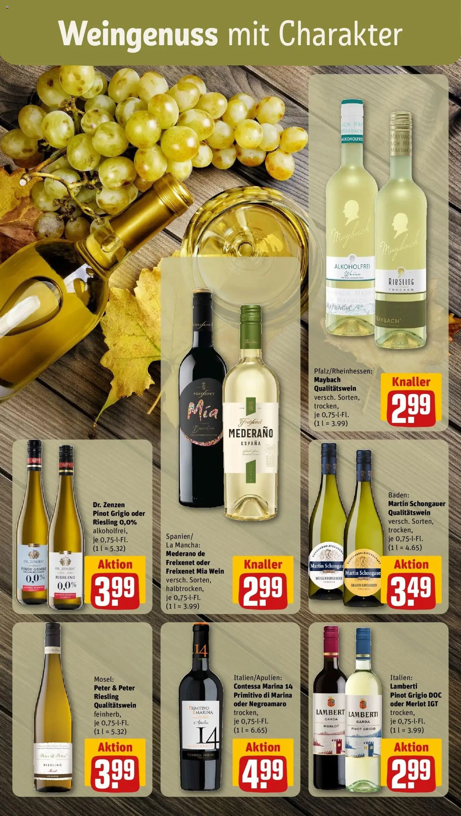 REWE Prospekt ab 12.10.2026 zum Blättern » Angebote | Seite: 13 | Produkte: Freixenet, Merlot, Wein