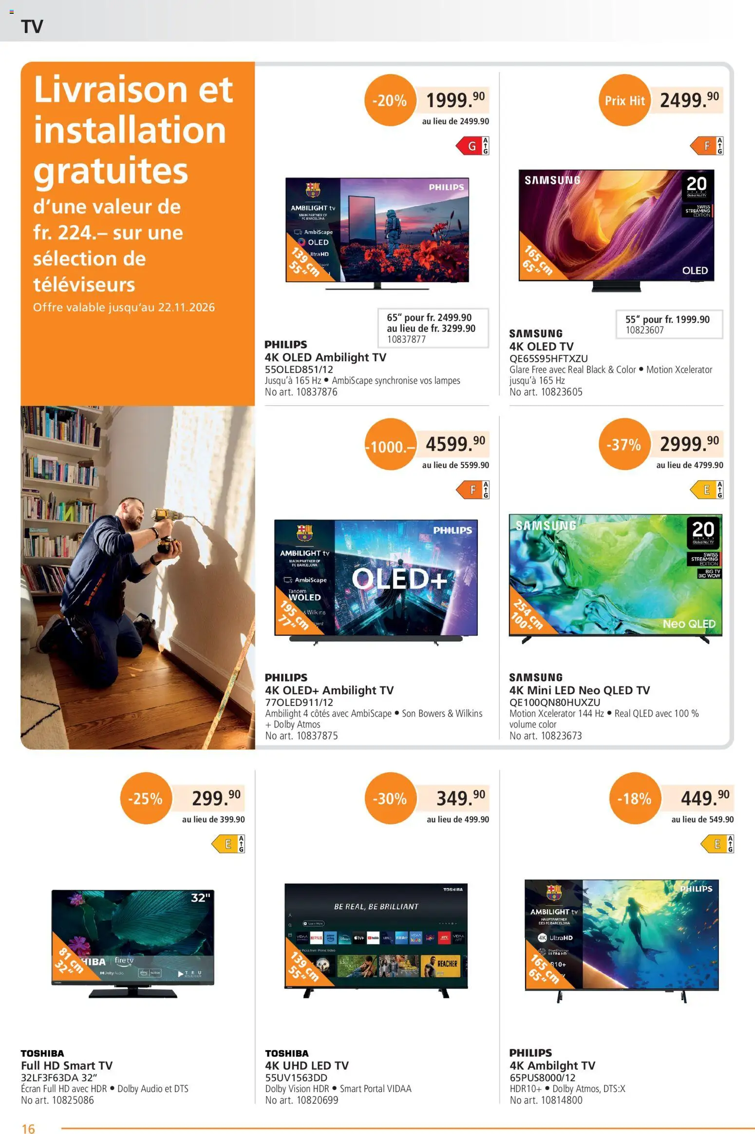 Fust aktionen FR – gültig ab 26.10.2026 | Seite: 16