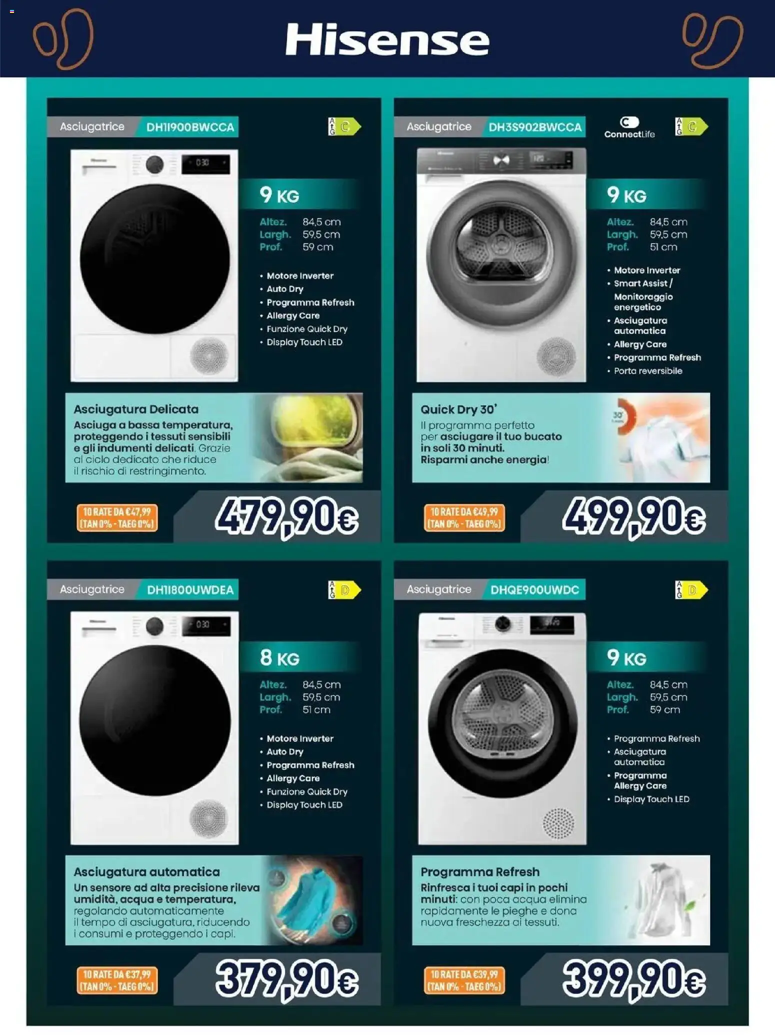 Nuovo Unieuro volantino Speciale Asciugatura da Unieuro! dal 16/10/2026 > offerte anteprima 🛍️ | Pagina: 15 | Prodotti: Porta, Acqua, Asciugatrice