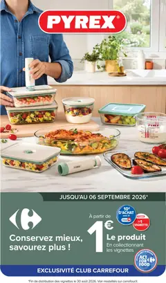 Carrefour - Prévisualisation de Carrefour Vignette pyrex valide à partir de 26/05/2026