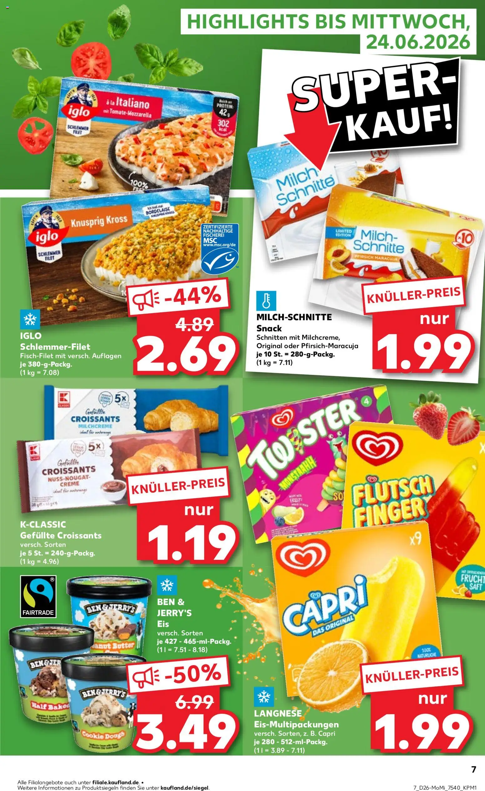 Kaufland Německo leták - Potsdam od 22.06.2026 | Strana: 7