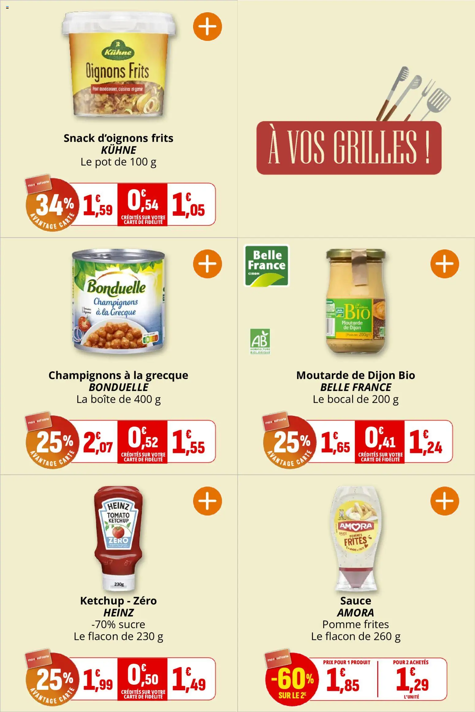 {H1} | Page: 13 | Produits: Pomme, Frites, Moutarde, Pommes