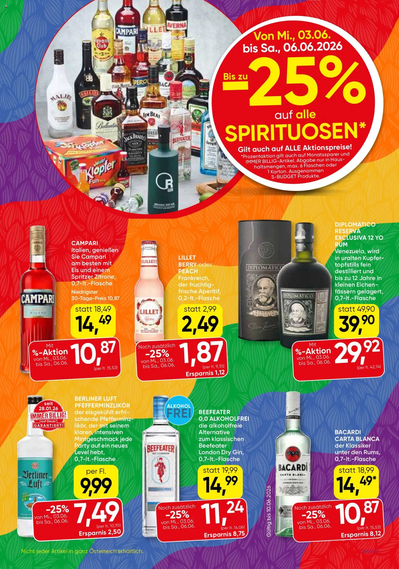 SPAR Gourmet Flugblatt gültig ab 03.06.2026 | Seite: 3