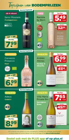 Corvezzo Prosecco Rosé, mousserend - Voorbeeld van een folder van Plus, geldig van 06.05.2026 | Pagina: 36 | Producten: Fles, Alcohol