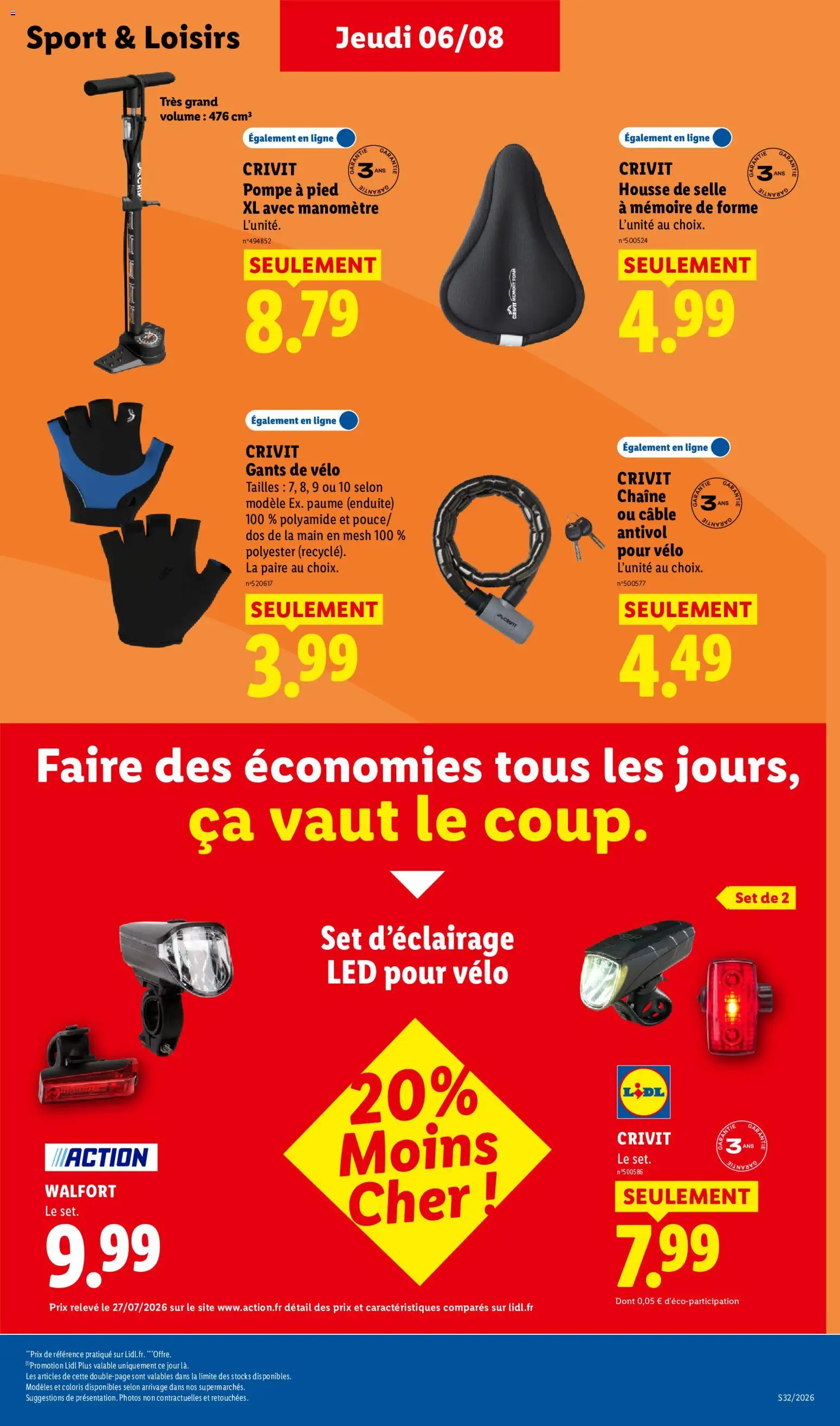 {H1} | Page: 39 | Produits: Vélo, Câble, Manomètre, Gants