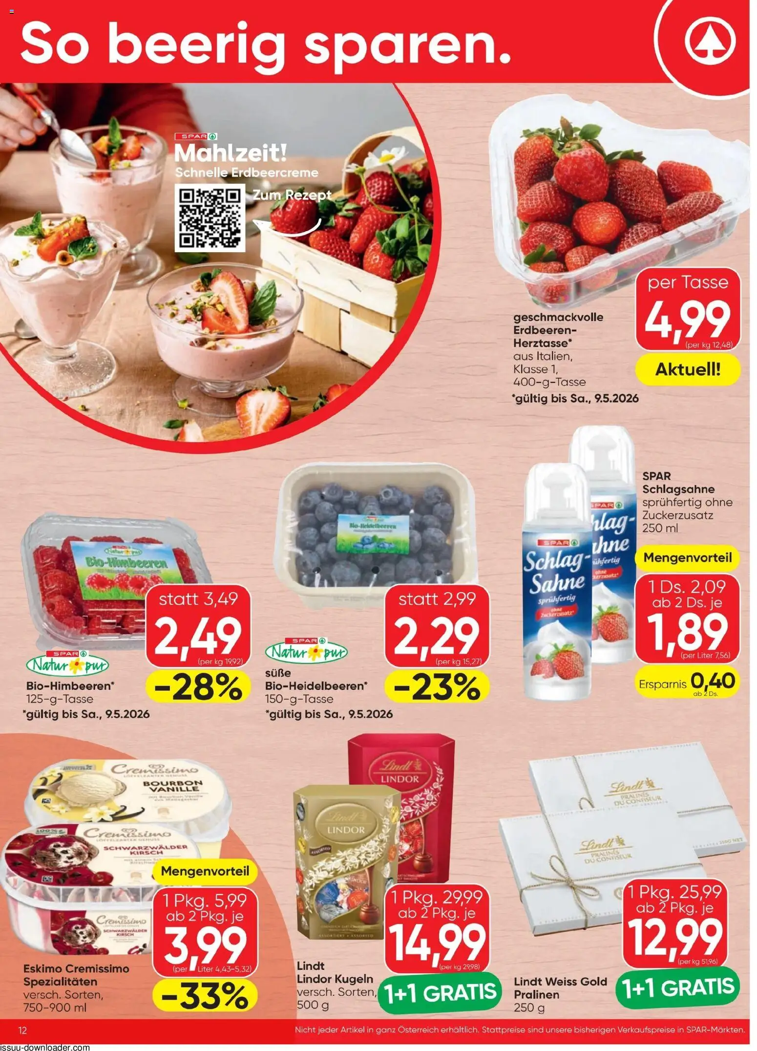 Jetzt sparen im Spar - Flugblatt 07.05.2026! Entdecken Sie die unschlagbaren Angebote | Österreich