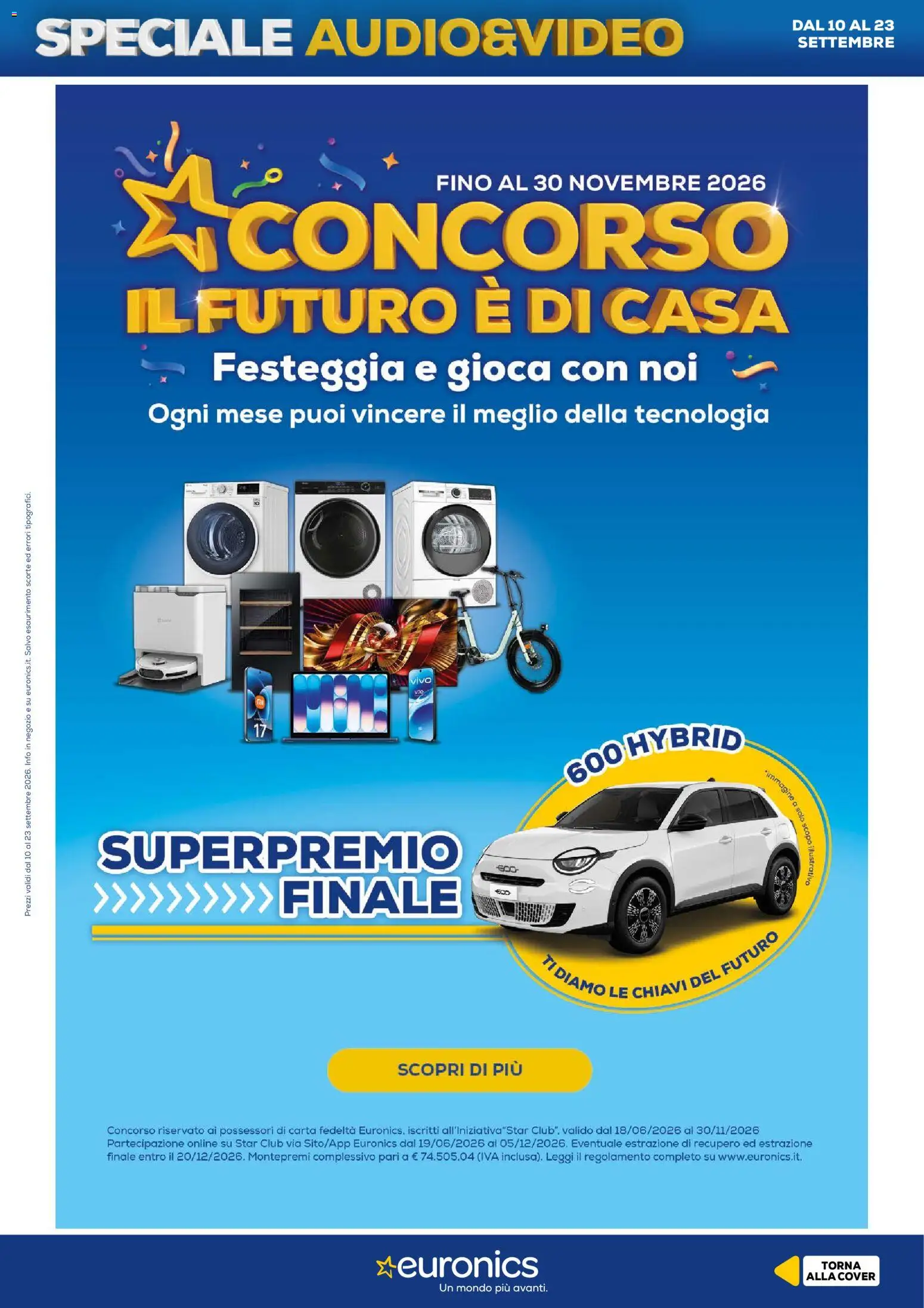 Volantino Euronics del 10/09/2026 | Pagina: 4
