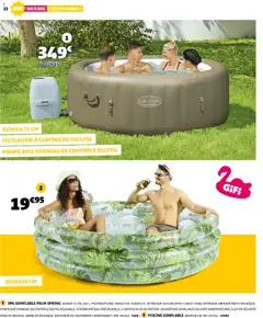 GiFi - Prévisualisation de GiFi catalogue valide à partir de 26.05.2026 | Page: 22 | Produits: Diffuseur, Spa gonflable, Piscine gonflable, Cartouche